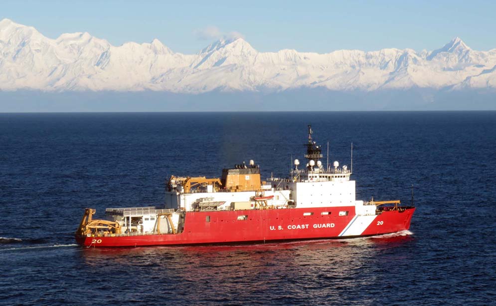 Coast Guard Icebreaker Healy Crew  Undertakes Months Long Research Mission