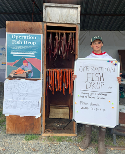 Operation Fish Drop Delivers Salmon to Yukon River Villagers