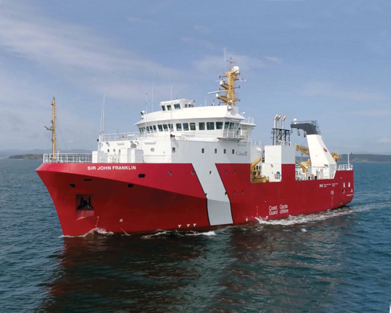 Canadian Research Vessel Completes Winter High Seas Expedition