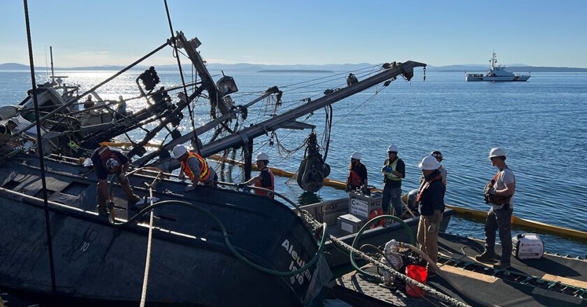 Sunken Fishing Vessel No Longer Environmental Threat: USCG