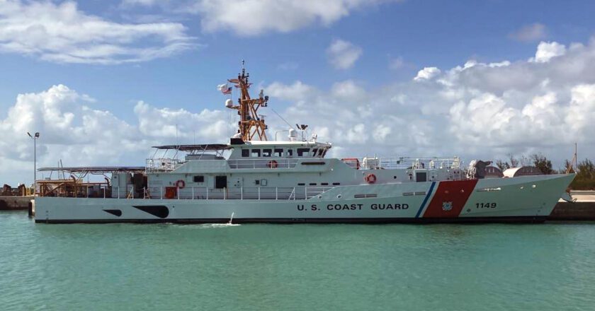 Coast Guard Cutter Douglas Denman Commissioned in Alaska