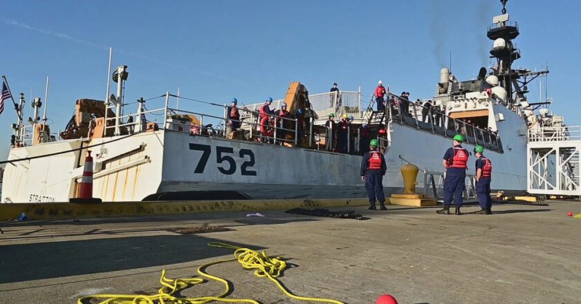 Coast Guard Cutter Stratton Returns Following Arctic Deployment