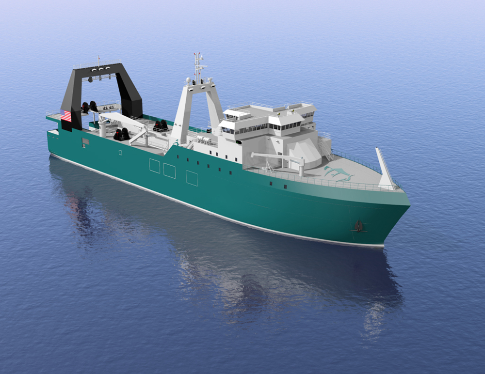 Maybe Someday? A 319-Foot,  Made-for-USA Trawler Concept