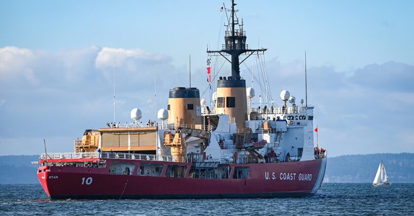 Polar Star Heads South from Seattle for Antarctica’s Operation Deep Freeze