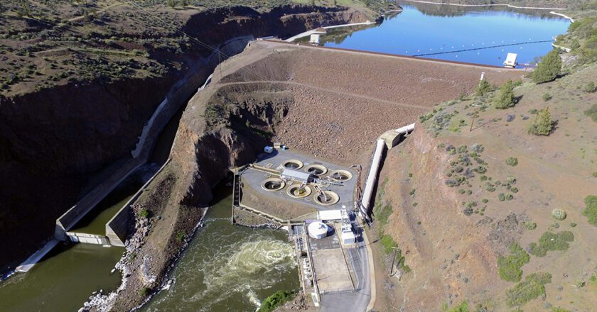 Iron Gate Dam Reservoirs Lowered on Klamath River