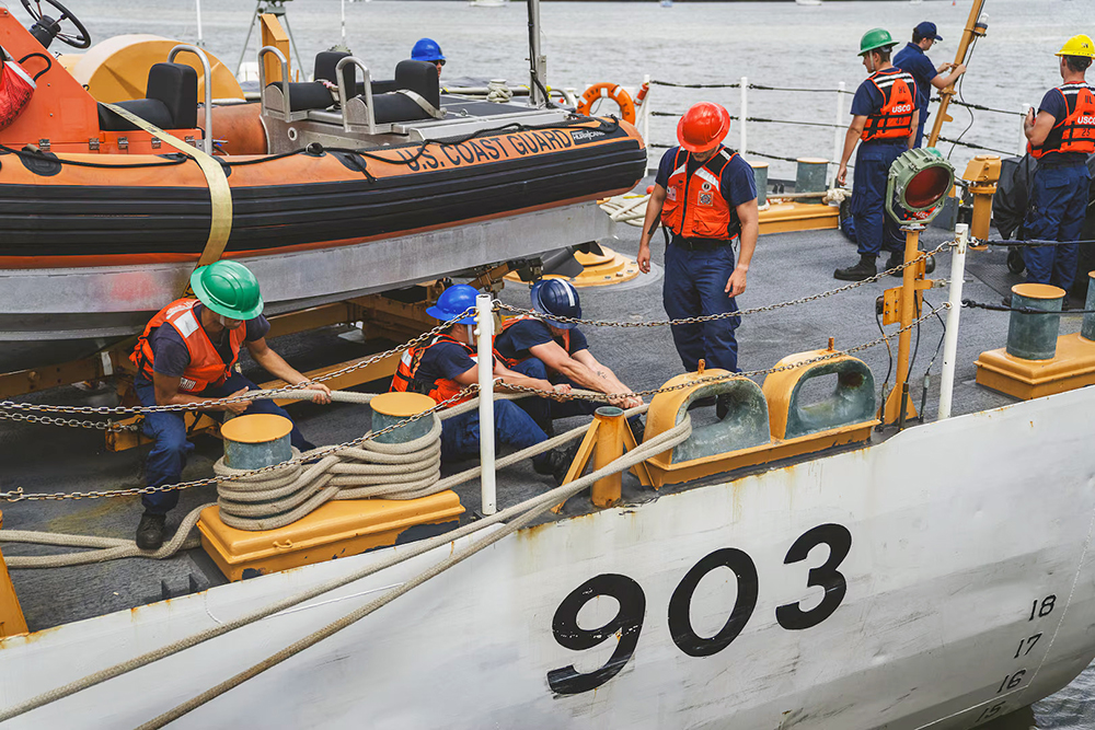 Coast Guard Cutter Harriet Lane Returns Home After Operation Blue ...